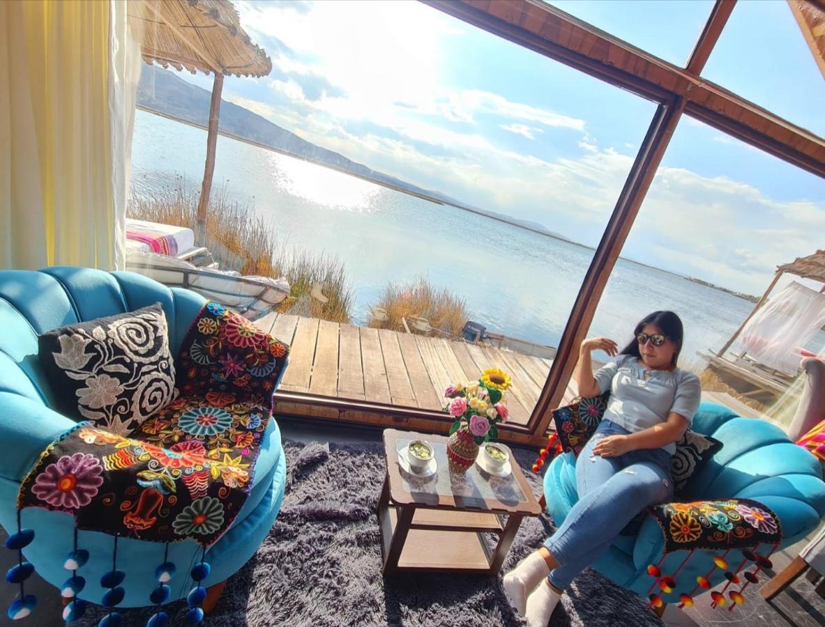 Uros Walysuma Titicaca Lodge Puno Exterior photo